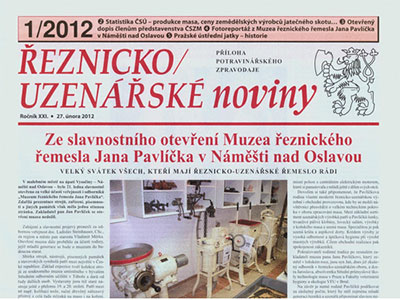 Řeznicko-uzenářské noviny